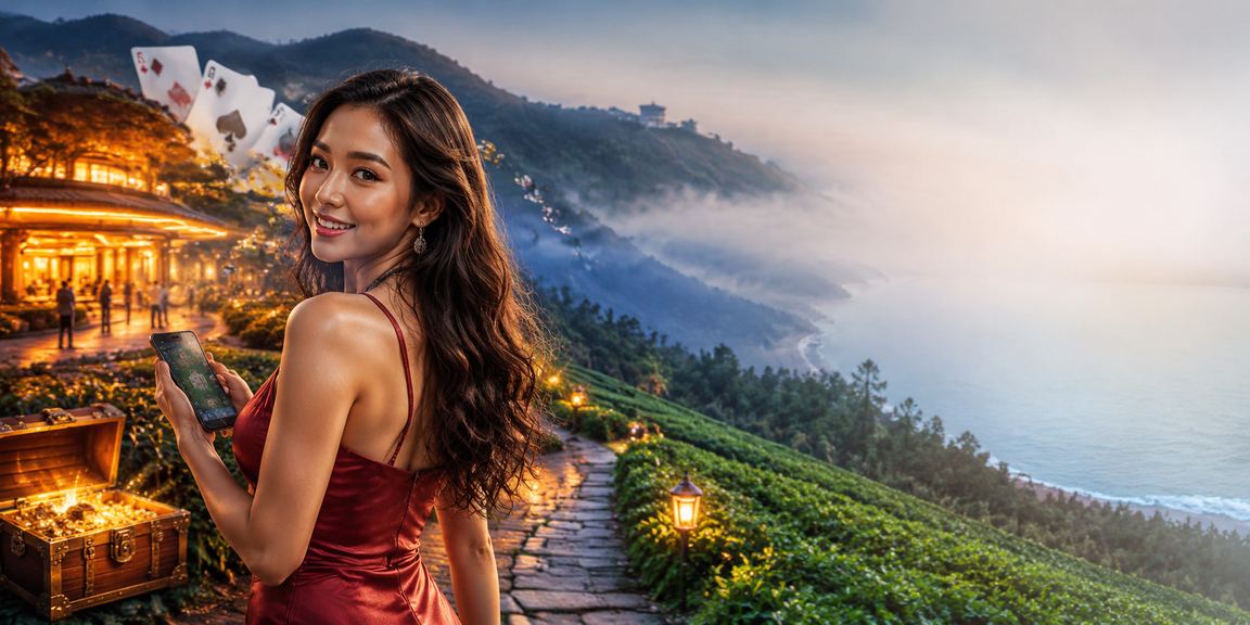 Suasana permainan Teen Patti bergaya Melayu di Genting Highlands dengan peluang jackpot