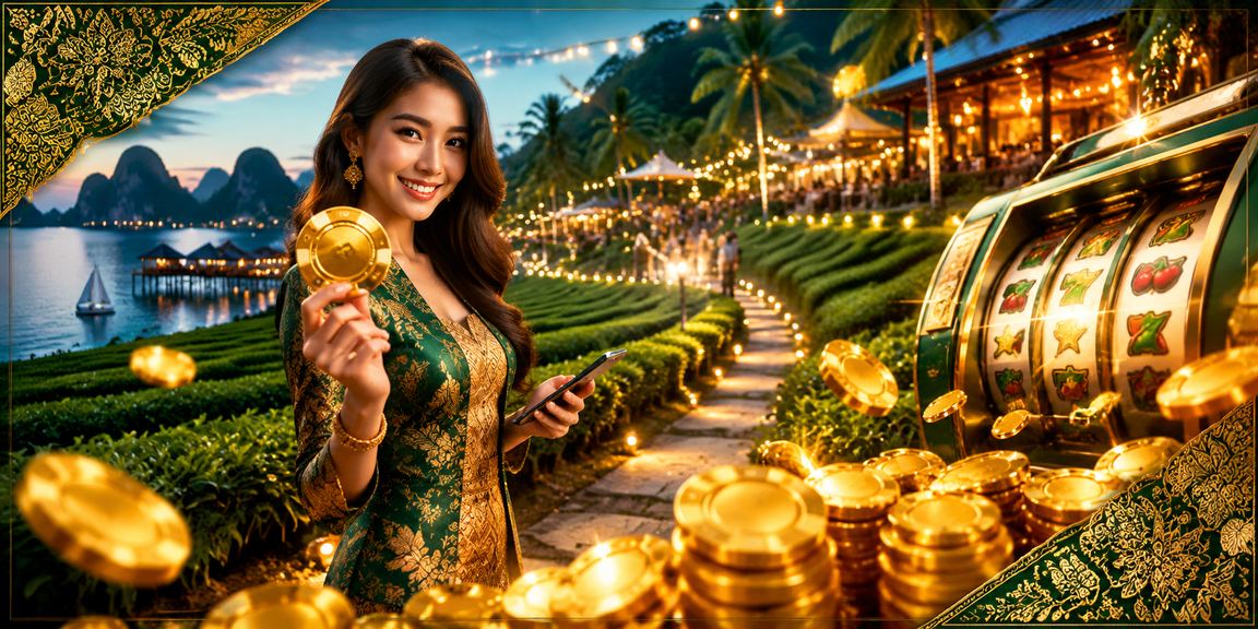 Permainan slot bertemakan batik Langkawi dengan grafik menarik dan peluang kemenangan